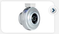 Centrifugal inline fans